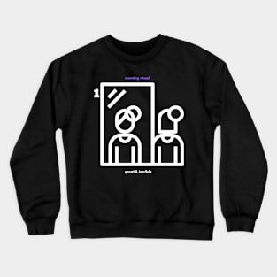 MORNING RITUAL (Dark) Crewneck Sweatshirt